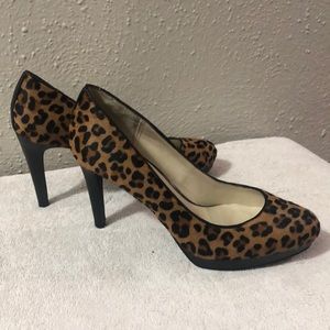 C. Wonder | Shoes | C Wonder Animal Print 3 2 Inch Heels | Poshmark